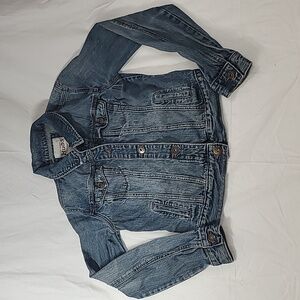 MUDD Women's Classic Jean Denim Blue Jacket Size Medium